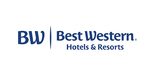 A picture of the Best Western Hotels logo.