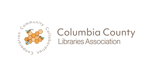 A picture of the Columbia County Libraries Association logo.