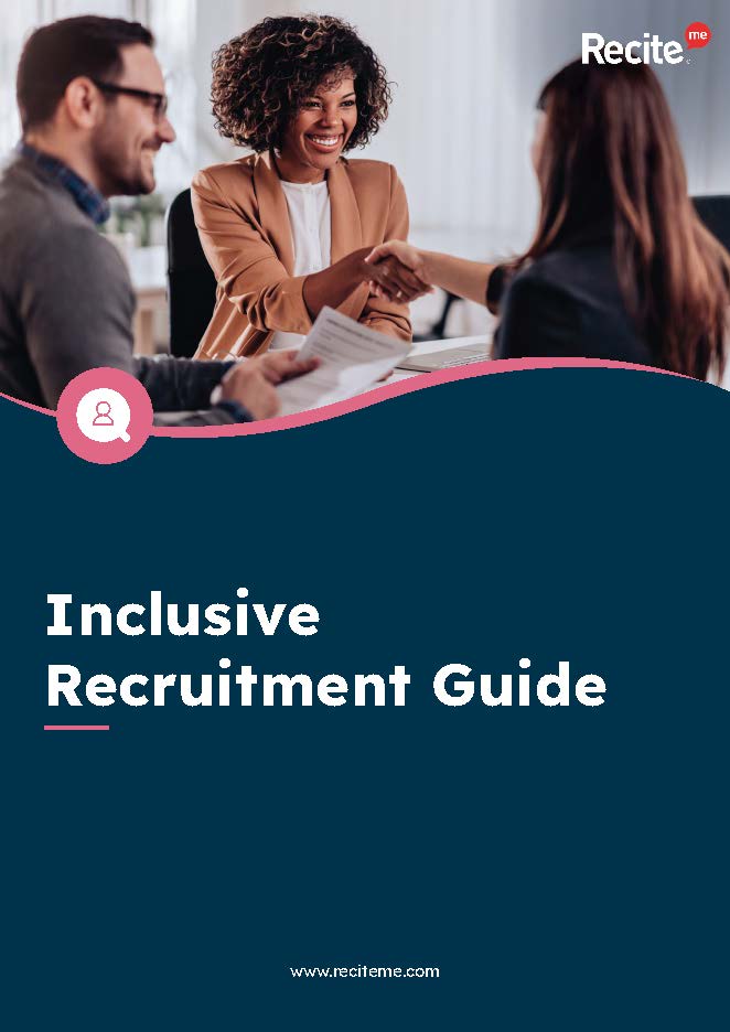 Cover page from the Recruitment Sector Guide