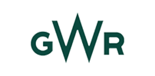 A picture of the Great Western Railway logo.