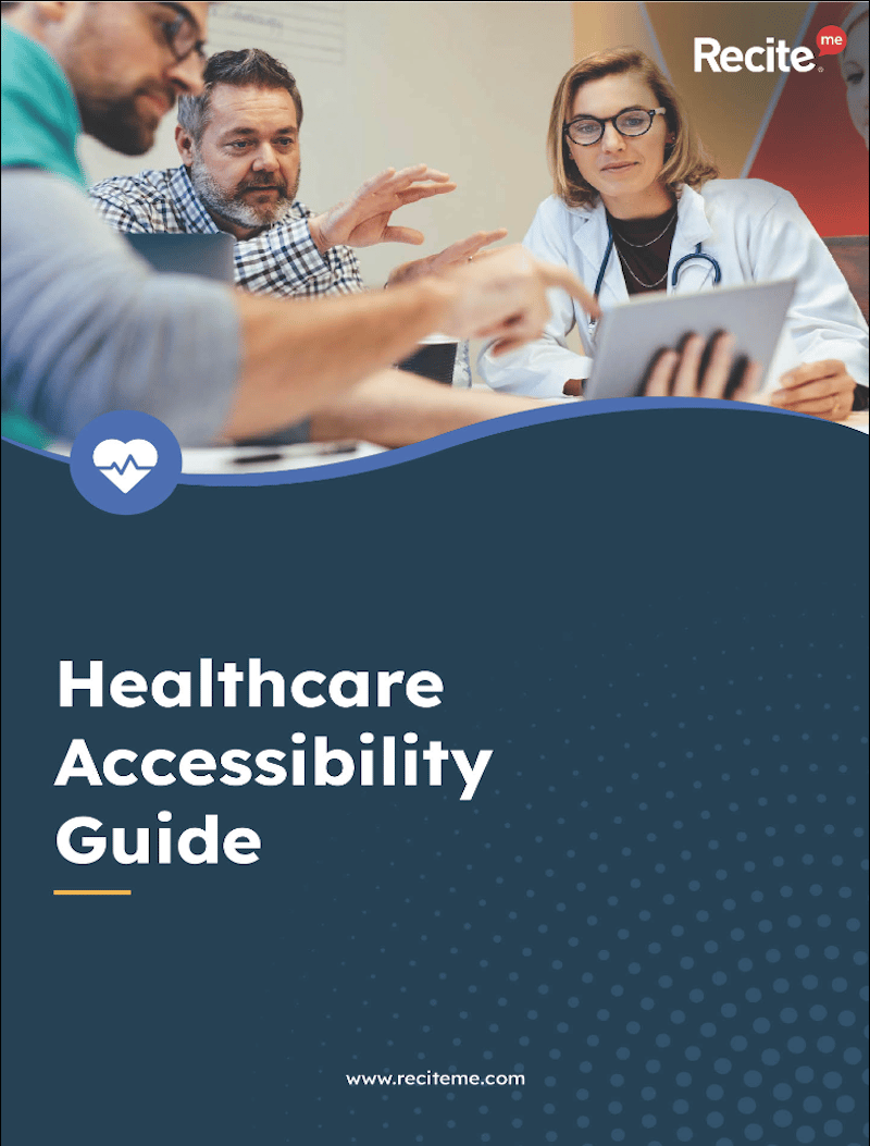 Recite Me Accessibility Health Guide