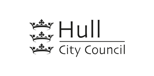 A picture of the Hull City Council logo.