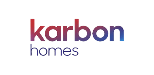 A picture of the Karbon Homes logo.