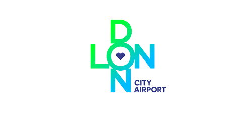A picture of London City Airport's logo.