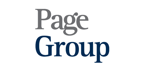 Page Group is written in a deep grey and dark blue font.
