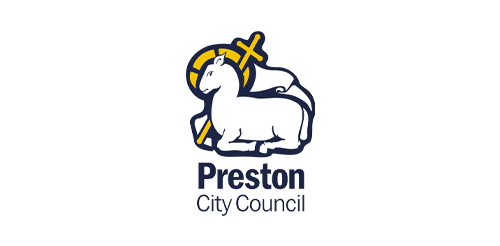 A picture of the Preston City Council logo.