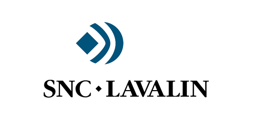 A picture of the SNC Lavalin logo.