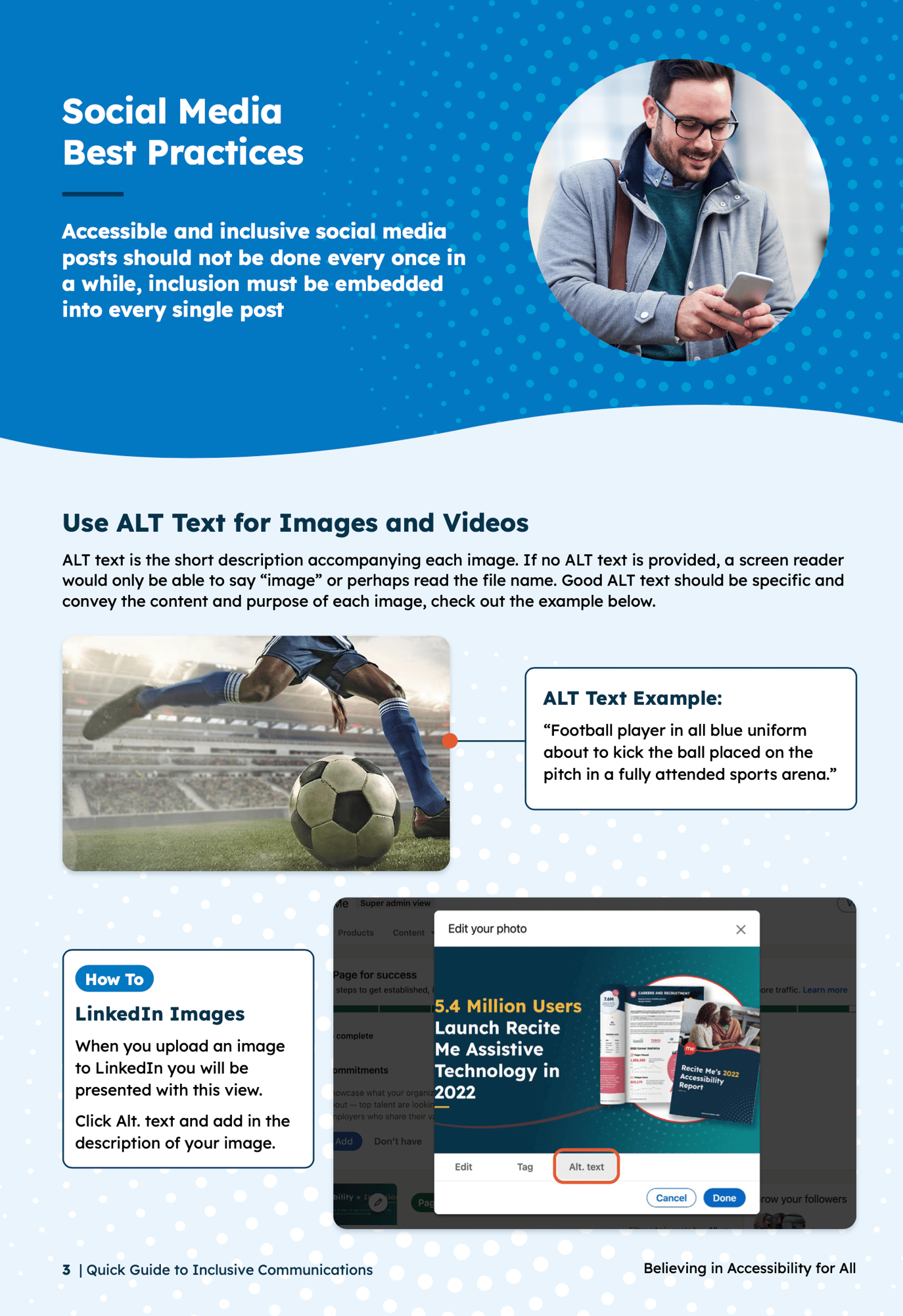 Inclusive Communications Guide page 3