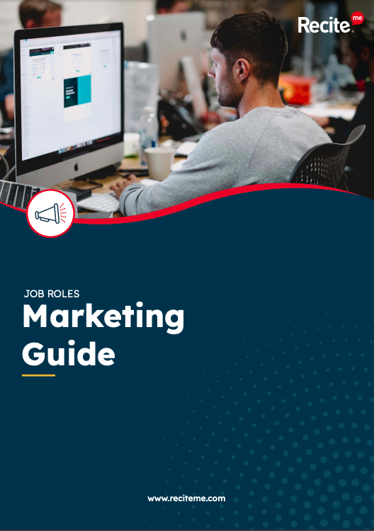 Marketing guide front cover